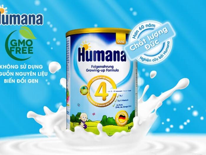 Sữa bột Humana có tốt không?