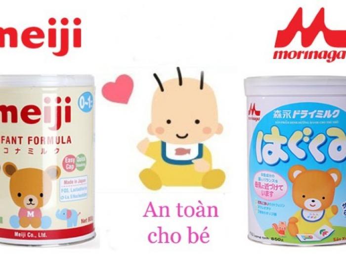 So sánh sữa Meiji và Morinaga: Loại nào tốt hơn?