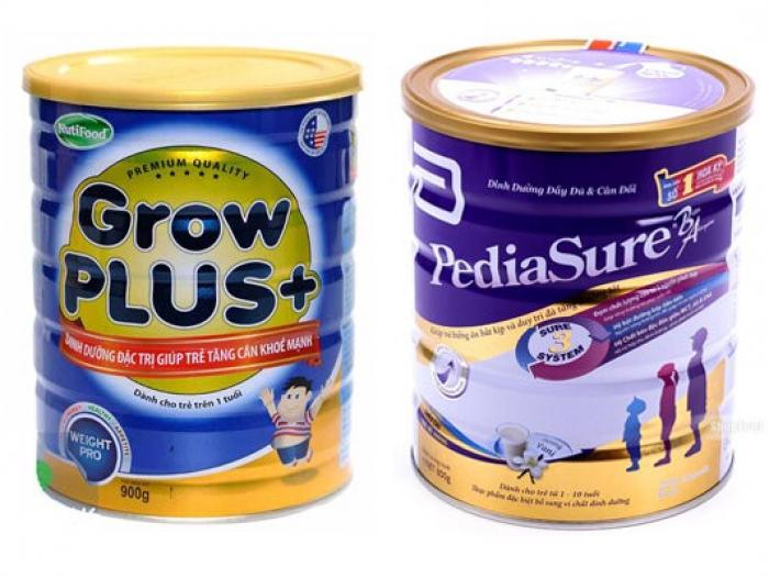 So sánh sữa Pediasure và Grow Plus: Loại nào tăng cân tốt hơn?