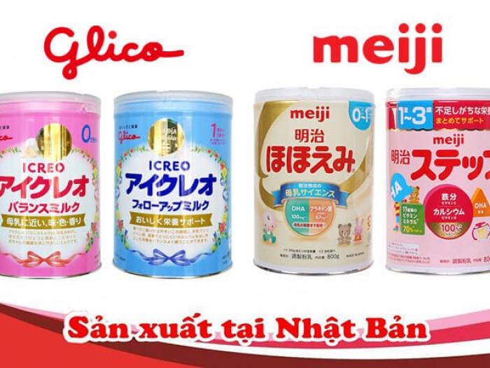 Sữa Glico và Meiji loại nào tốt hơn?