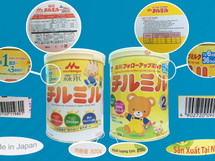 Sữa Morinaga nhập khẩu và nội địa có gì khác nhau?