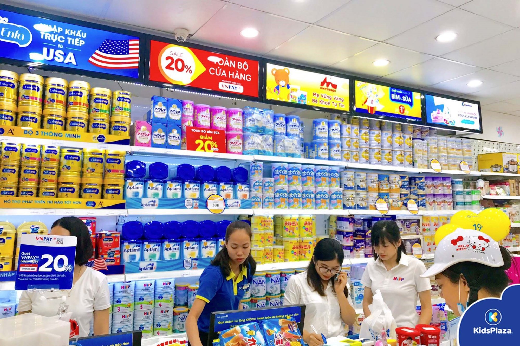 Top 4 cửa hàng sữa bột chính hãng đảm bảo uy tín tại TPHCM