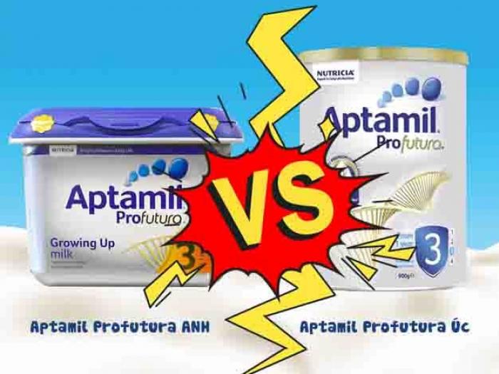 Sữa Aptamil Profutura Úc và Anh loại nào tốt hơn?