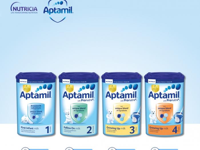 Cập nhật bảng giá sữa Aptamil mới nhất hiện nay
