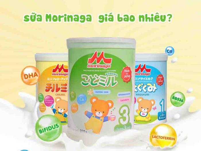 Giá sữa Morinaga là bao nhiêu tiền?