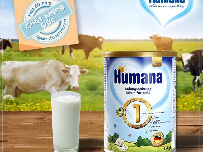 Hướng dẫn cách sử dụng và bảo quản sữa Humana 1