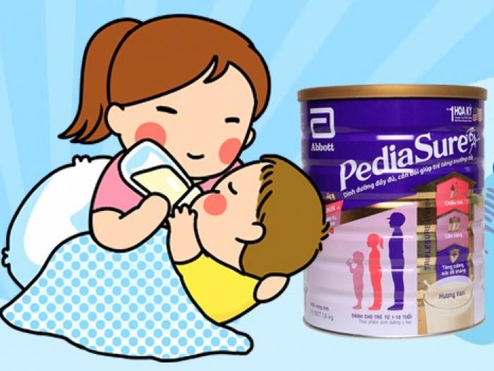 Có nên sử dụng sữa Pediasure cho trẻ dưới 1 tuổi?