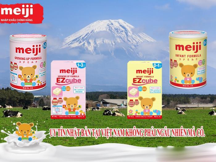 5 lý do không thể bỏ qua sữa Meiji cho trẻ sơ sinh