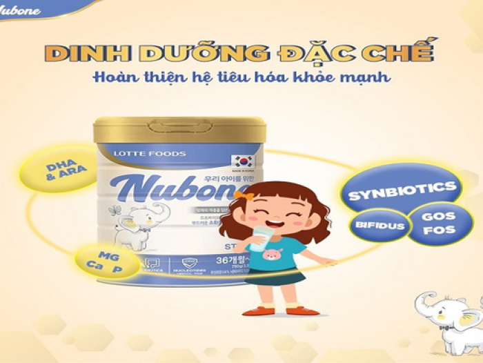 Sữa Nubone Step 1 - TẠM BIỆT NỖI LO CON HAY ỐM VẶT