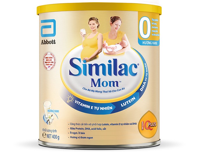 Hướng dẫn cách pha sữa Similac Mom bảo toàn đủ dưỡng chất