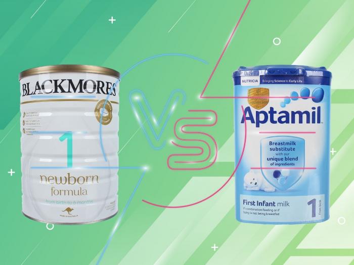 So sánh ưu nhược điểm của sữa Blackmores và Aptamil