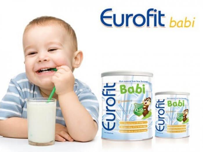 Hướng dẫn cách pha sữa Eurofit Babi bảo toàn dưỡng chất