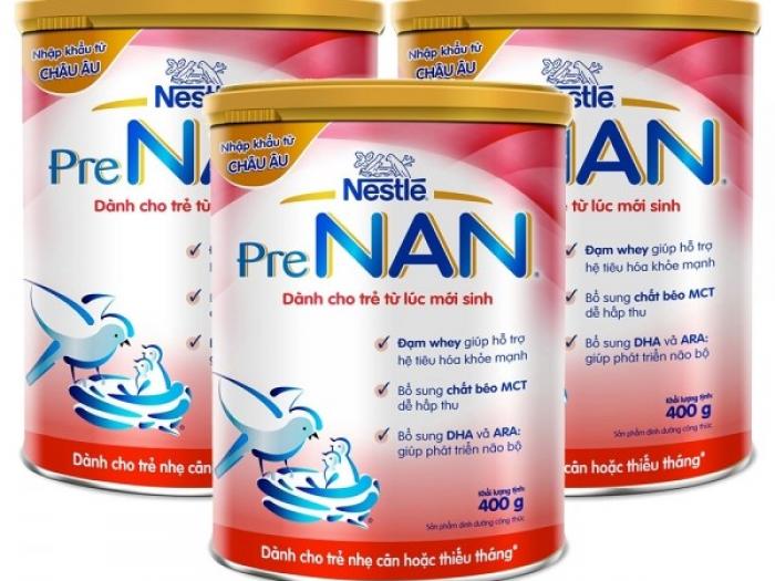 Sữa Pre Nan có bao nhiêu loại?
