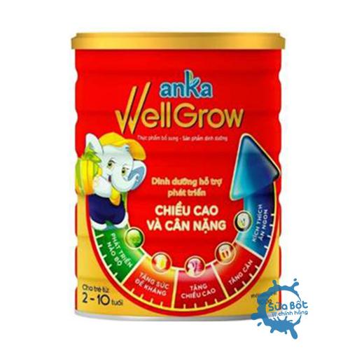 Sữa Anka Well Grow 900g (cho trẻ từ 2 - 10 tuổi)
