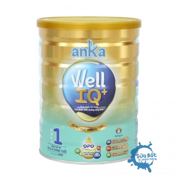 Sữa Anka Well IQ Step 1 900g (cho trẻ từ 0 - 6 tháng tuổi)