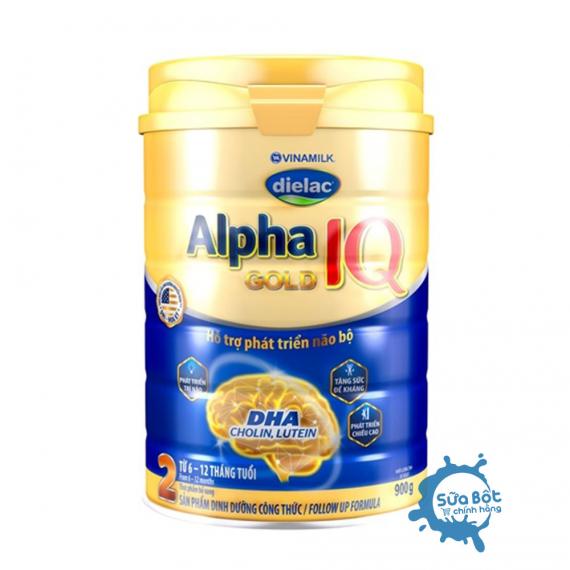 Sữa Dielac Alpha Gold 2 900g (cho trẻ từ 6-12 tháng)