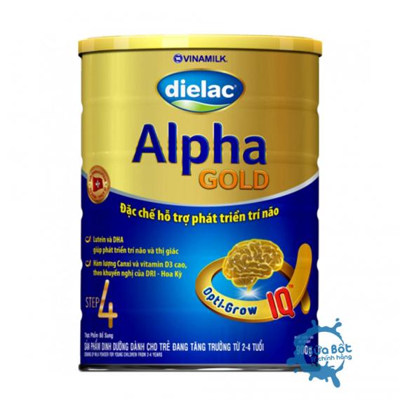 Dielac Alpha Gold 4 900g (cho trẻ từ 2-6 tuổi)