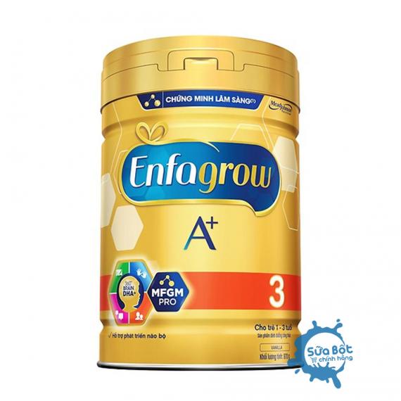 Sữa EnfaGrow A+ 3 DHA+ MFGM Pro 900g (dành cho trẻ từ 1-3 tuổi)