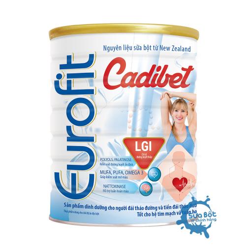 Sữa Eurofit Cadibet 900g (dành cho người đái tháo đường)