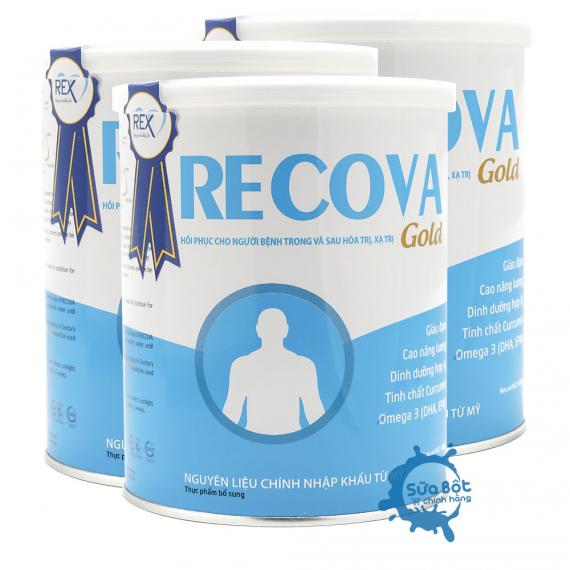 Combo 3 lon sữa Recova dành cho người ung thư
