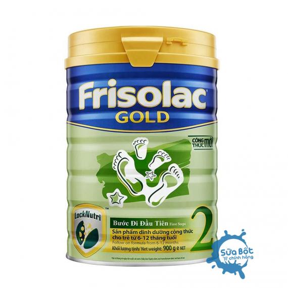 Sữa Frisolac Gold 2 900g (dành cho trẻ từ 6-12  tháng tuổi)