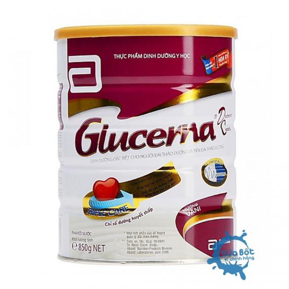 Sữa Glucerna 850g (dành cho người tiểu đường)