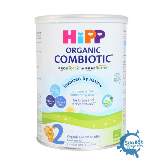 Sữa HiPP Combiotic 2 Organic 350g (dành cho trẻ từ 6-12 tháng)