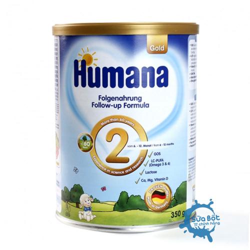 Sữa Humana Gold 2 Đức 350g (dành cho trẻ từ 6-12 tháng tuổi)