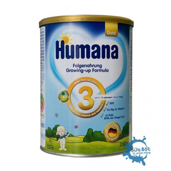 Sữa Humana Gold 3 Đức 350g (dành cho trẻ từ 1-9 tuổi)