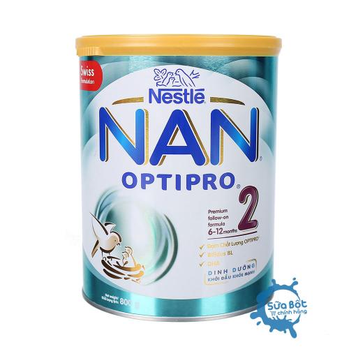 Sữa Nan Optipro 2 800g (dành cho trẻ từ 6-12 tháng tuổi)