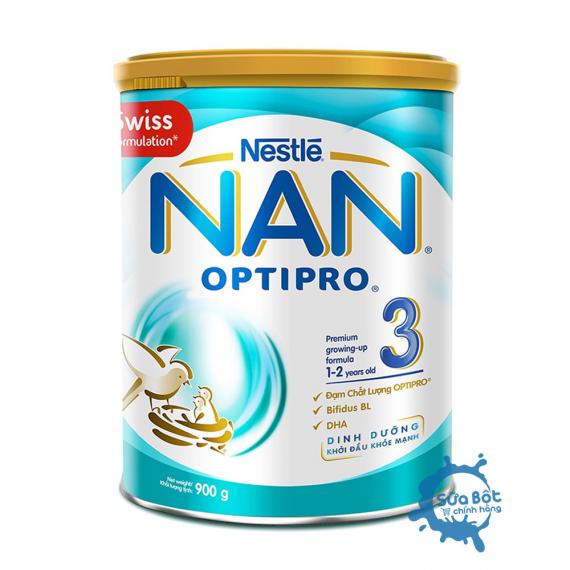 Sữa Nan Optipro 3 900g (dành cho trẻ từ 1-2 tuổi)