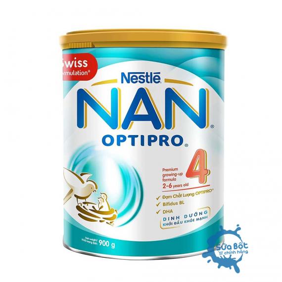 Sữa Nan Optipro 4 900g (dành cho trẻ từ 2-6 tuổi)