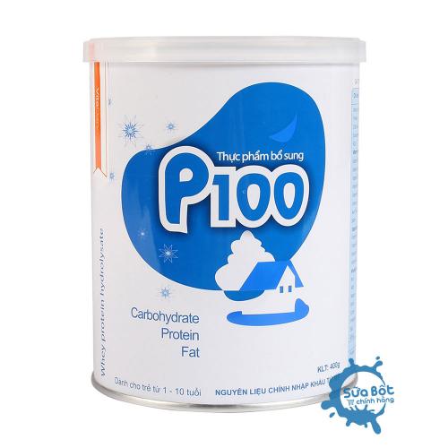 Sữa tăng cân P100 400g (dành cho trẻ thiếu cân, suy dinh dưỡng)