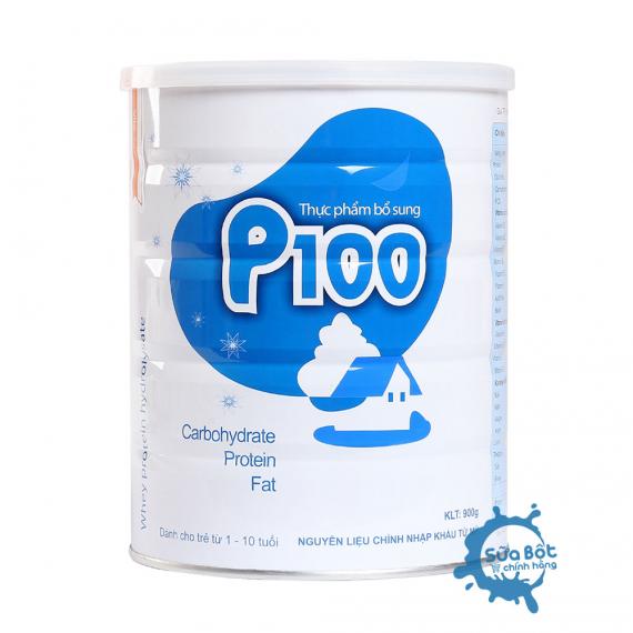 Sữa tăng cân P100 900g (dành cho trẻ thiếu cân, suy dinh dưỡng)