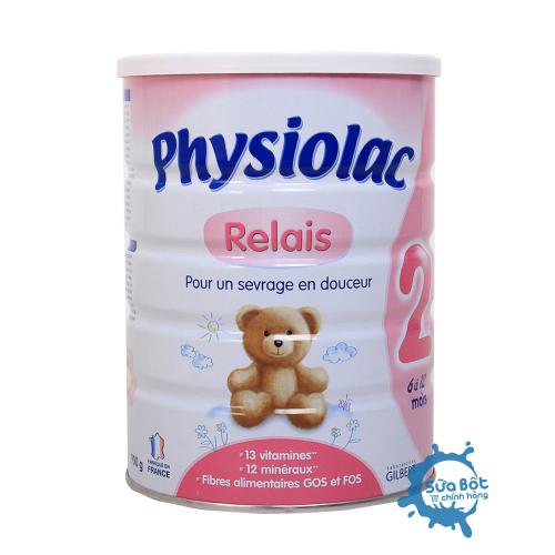 Sữa Physiolac 2 900g (dành cho trẻ từ 6-12 tháng)