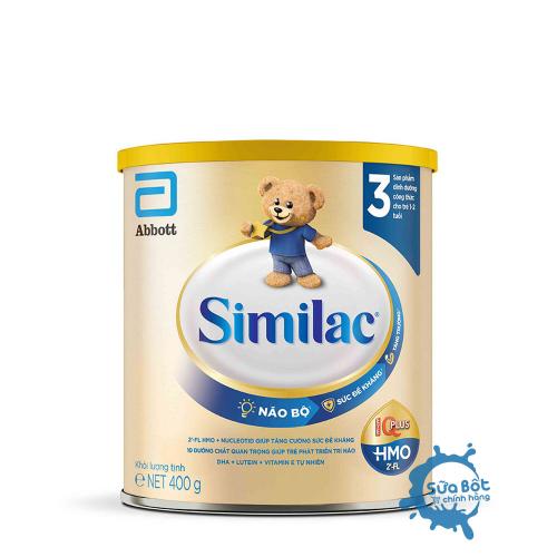 Sữa Similac 3 HMO IQ Plus 400g (dành cho bé từ 1 - 2 tuổi)