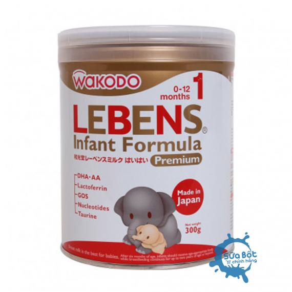 Sữa Wakodo Lebens 1 300g (dành cho trẻ từ 0-12 tháng tuổi )